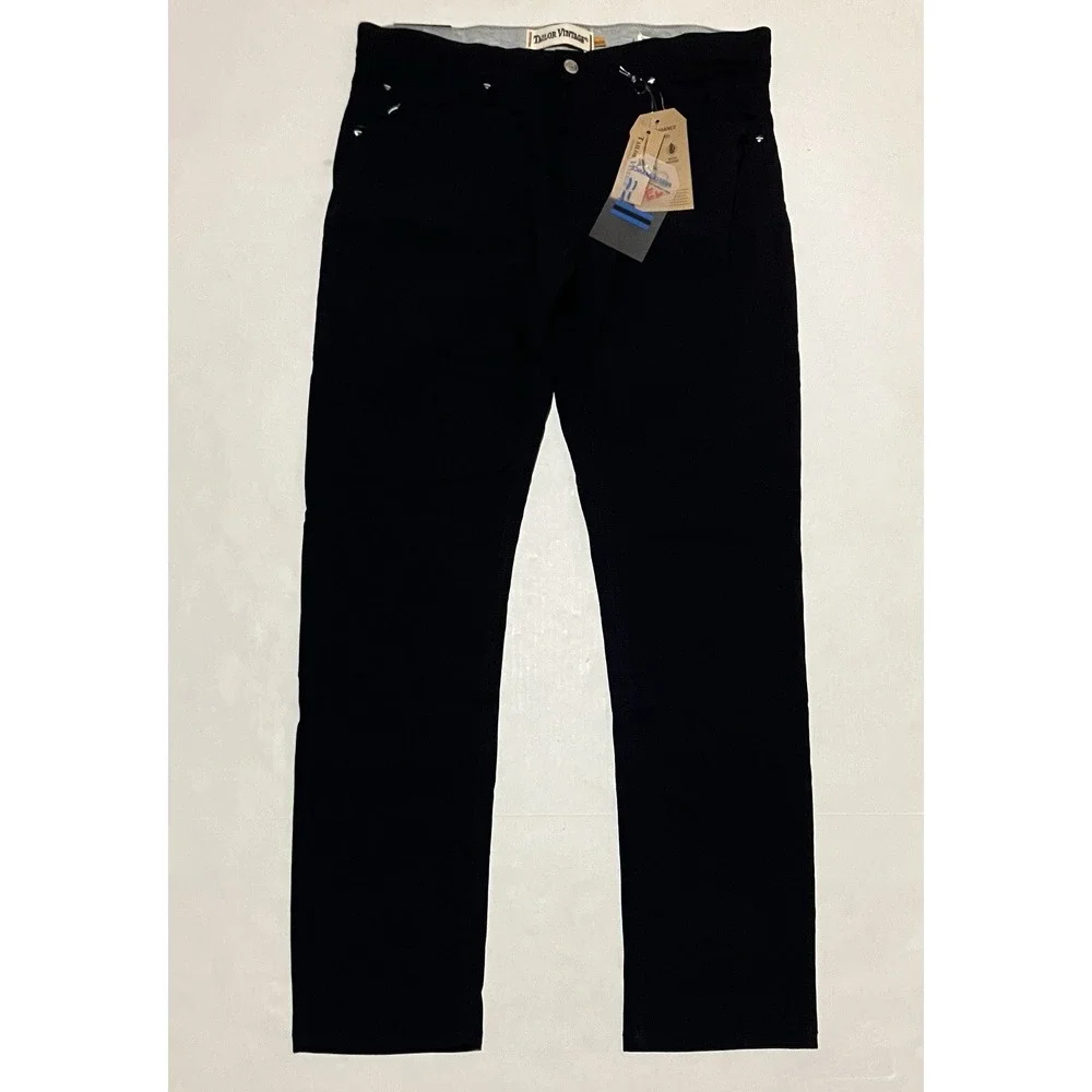 Tailor Vintage Men Size 36 X 32 Navy Performance Tech Golf Canaan Slim Fit Pants